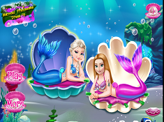 Mermaid Princesses Dress Up