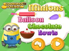 Minions Balloon Chocolate Bowls