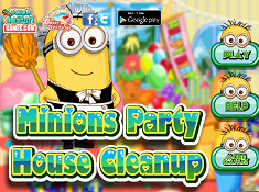Minions Party House Cleanup