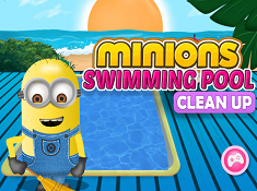 Minions Swimming Pool Clean Up