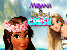 Moana and Rapunzel Crush