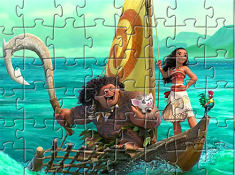 Moana Characters Puzzle