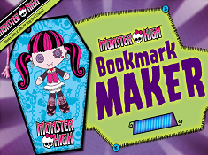 Monster High Bookmark Maker