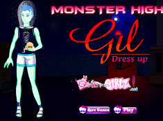 Monster High Gill Webber Dress Up