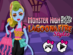 Monster High Lagoona Fire Styles