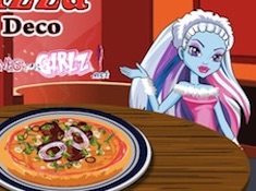 Monster High Pizza Decor