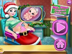 Mrs Claus Pregnant Check Up