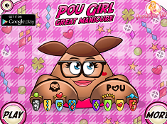Pou Girl Great Manicure