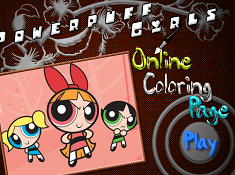 Powerpuff Girls Online Coloring