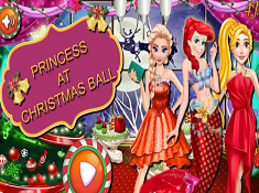 Princess At Christmas Ball