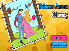 Princess Aurora Coloring