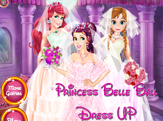 Princess Belle Ball Dress Up