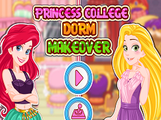 Princess College Dorm Makeover