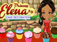 Princess Elena Cake Decoration