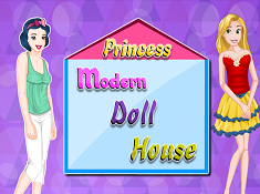 Princess Modern Doll House