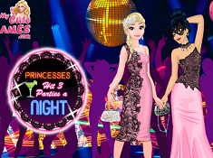 Princesses Hit 3 Parties a Night