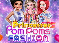 Princesses Pom Poms Fashion