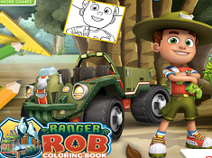 Ranger Rob Coloring Book