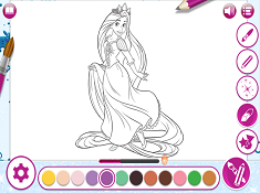 Rapunzel Drawing