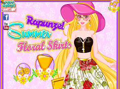 Rapunzel Summer Floral Skirts