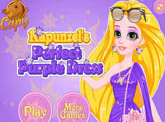 Rapunzels Perfect Purple Dress