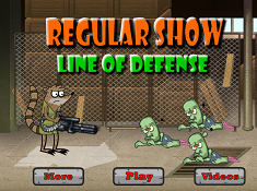 Regular Show Line of Defense