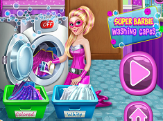 Super Barbie Washing Cape