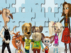 The Pooches Family Puzzle