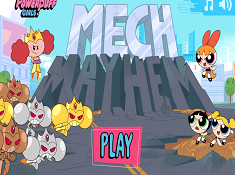 The Powerpuff Girls Mech Mayhem
