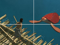 The Red Turtle Sliding Puzzle