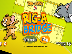 Tom and Jerry Rig a Bridge
