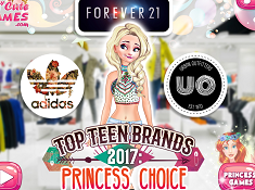 Top Teen Brands 2017 Princess Choice