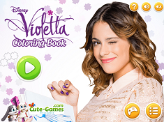 Violetta Coloring Book