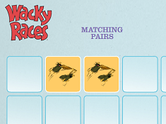 Wacky Races Matching Pairs