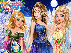 Winter Fairies Princesses