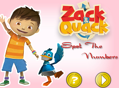 Zack and Quack Spot the Numbers