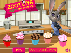 Zootopia Judy Cake Decoration